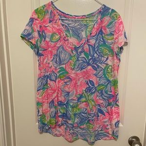 Lilly Pulitzer Havana Cocktail Etta Top